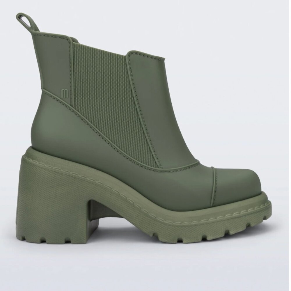 NWT MELISSA Made In Brazil Courtney Boots in Green Size 6 - Picture 5 of 10